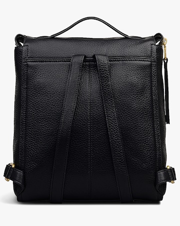 Radley Oak Street Small Black Leather Backpack