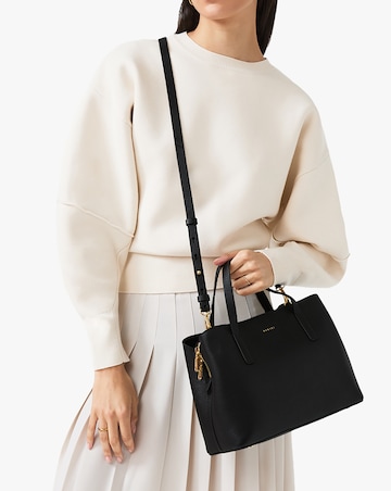 Radley Dukes Place Medium Black Leather Grab Bag