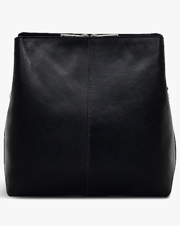 Radley Dukes Place Weave Medium Compartment Black Leather Cross-Body