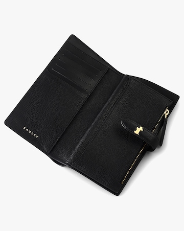 Radley Willis Street Large Bifold Matinee Black Leather Wallet