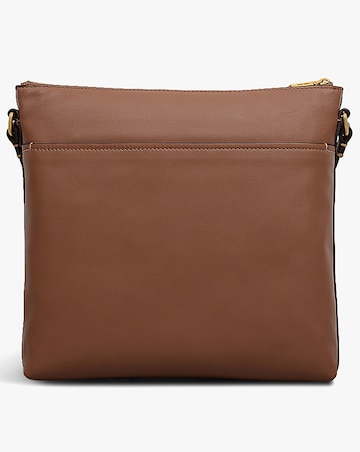 Radley Pockets Large Top Zip NS Tan Leather Cross-Body Bag
