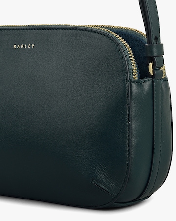 Radley Dukes Place Medium Green Leather Cross-Body Bag