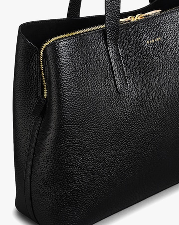 Radley Dukes Place Large Black Leather Shoulder Workbag