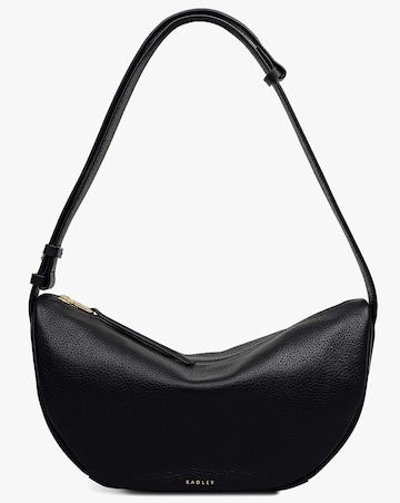 Radley Dukes Place Medium Black Leather Sling Bag
