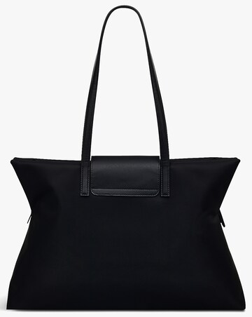 Radley Pockets Medium Black Top Zip Tote Bag
