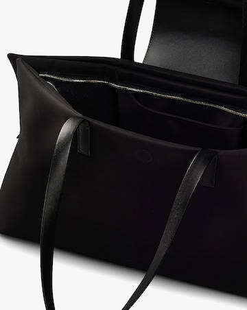 Radley Pockets Medium Black Top Zip Tote Bag