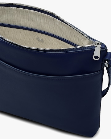 Radley Pockets Large Top Zip NS Navy Leather Cross-Body Bag