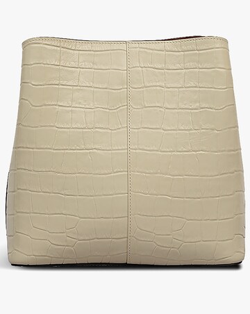 Radley Dukes Place Medium Cream Moc Croc Leather Cross-Body Bag