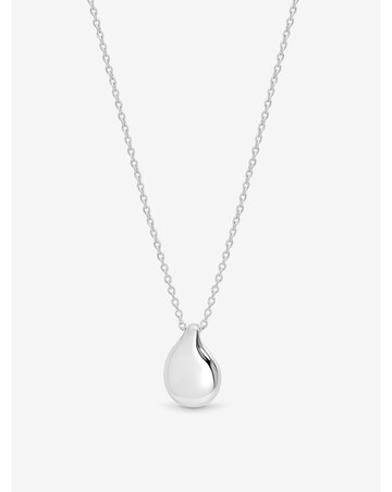 Simply Silver Sterling Silver 925 Polished Large Nugget Thread Through Pendant