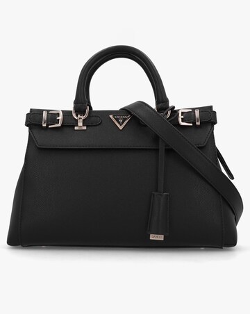Guess Ali Luxury Black Satchel Bag