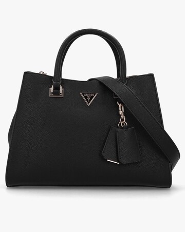 Guess Cresidia Black Society Satchel Bag