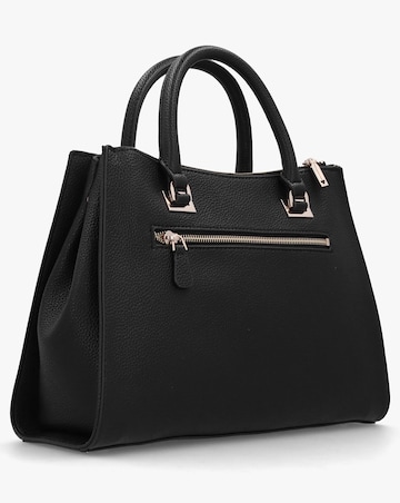 Guess Cresidia Black Society Satchel Bag