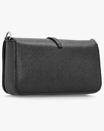 Valentino Bags Materia Black Metallic Shoulder Bag