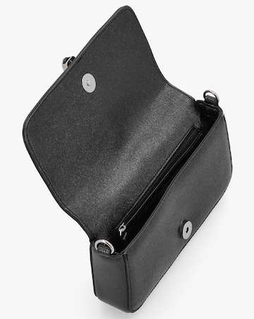 Valentino Bags Materia Black Metallic Shoulder Bag