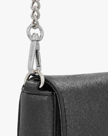 Valentino Bags Materia Black Metallic Shoulder Bag