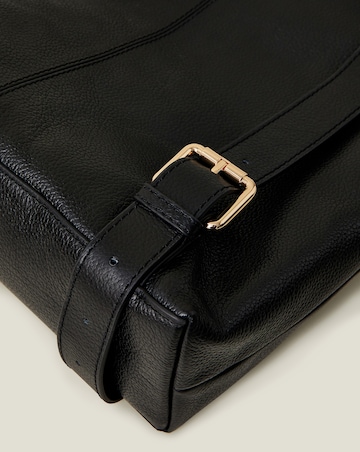 Accessorize Suede Leather Backpack