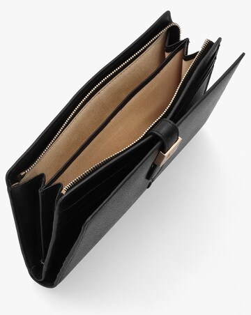 Guess Large G Logo Black Leather Wallet