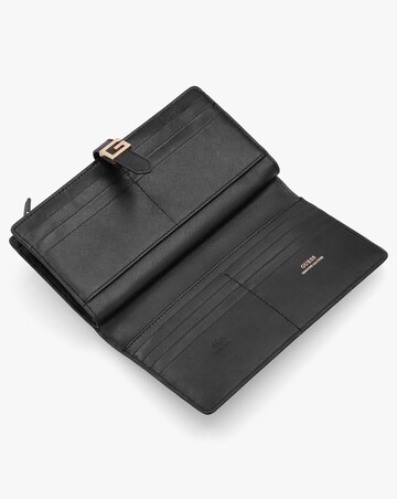 Guess Large G Logo Black Leather Wallet