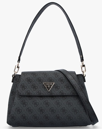 Guess Sora Girlfriend Coal Logo Shoulder Bag