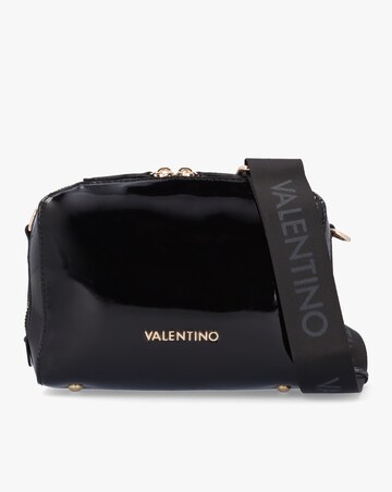 Valentino Bags Pattie Patent Black Camera Bag