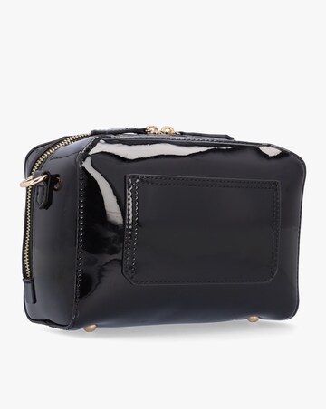 Valentino Bags Pattie Patent Black Camera Bag