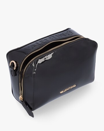 Valentino Bags Pattie Patent Black Camera Bag