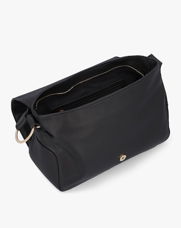 Valentino Bags Peonies Black Shoulder Bag