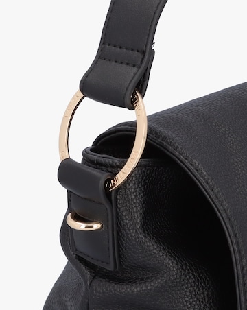 Valentino Bags Peonies Black Shoulder Bag