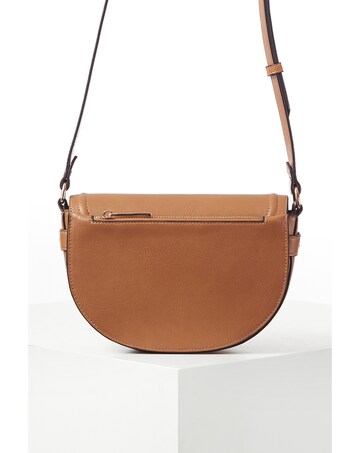 Luella Grey Tara Camel Saddle Crossbody