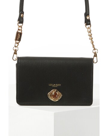 Luella Grey Eloise Black Phone Bag