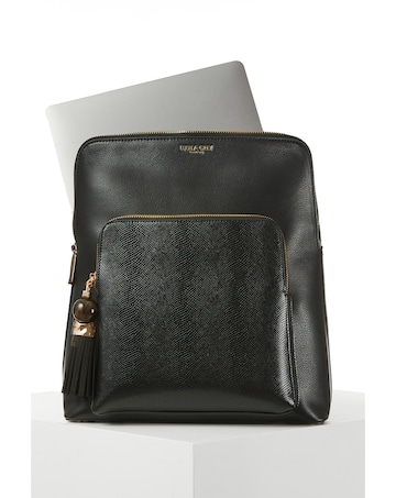 Luella Grey Philly Black Laptop Backpack