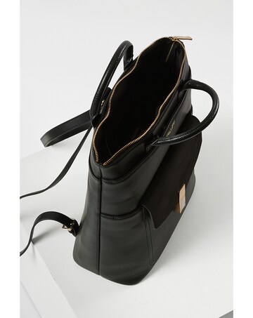 Luella Grey Audrey Black Laptop Backpack