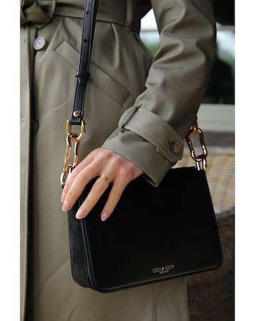 Luella Grey Margarita Black Crossbody