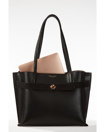 Luella Grey Oriana Black Laptop Tote