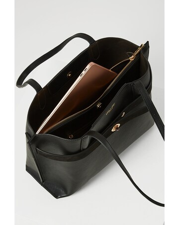 Luella Grey Oriana Black Laptop Tote