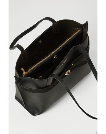Luella Grey Oriana Black Laptop Tote