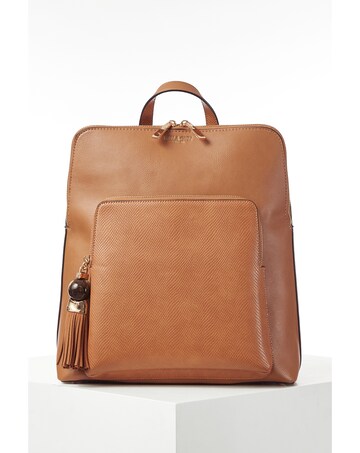 Luella Grey Philly Camel Laptop Backpack