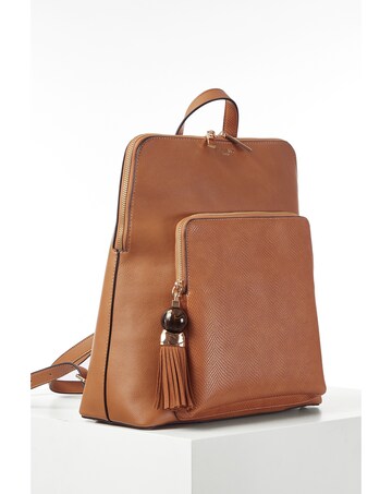 Luella Grey Philly Camel Laptop Backpack