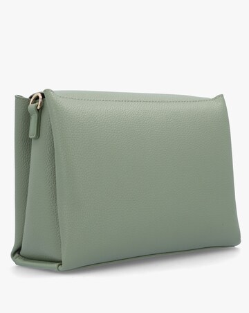 Valentino Bags Alexia Grey Logo Strap Satchel Bag