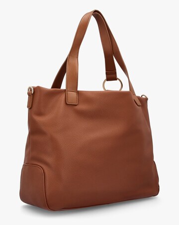 Valentino Bags Peonies Tan Shopper Bag