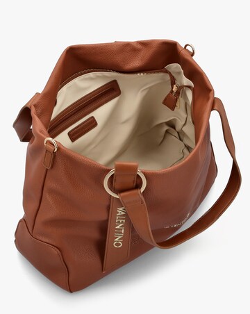 Valentino Bags Peonies Tan Shopper Bag