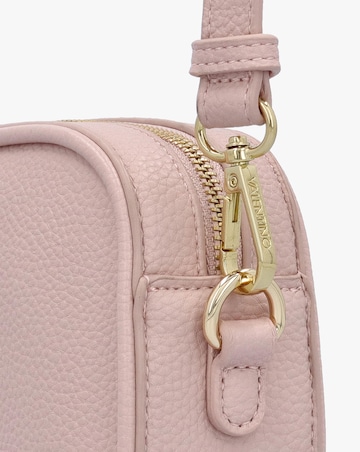Valentino Bags Miramar Pink Pebbled Camera Bag
