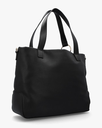 Valentino Bags Peonies Black Shopper Bag