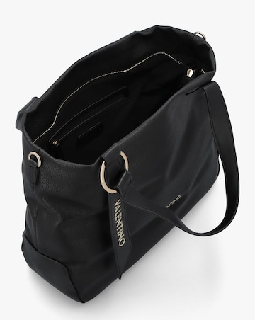 Valentino Bags Peonies Black Shopper Bag