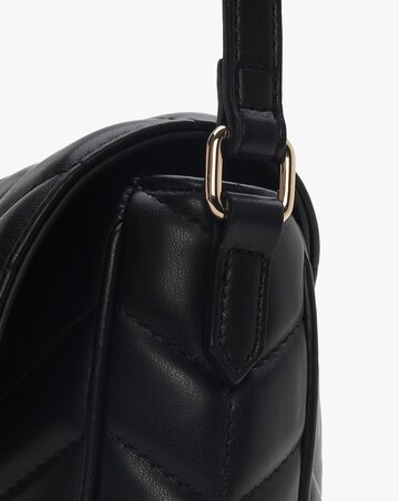 Valentino Bags Petal Quilted Chevron Black Cross-Body Bag