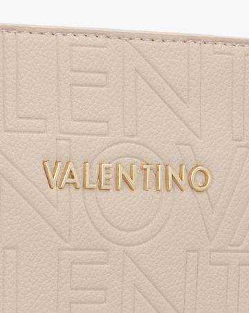 Valentino Bags Pansy Ecru Logo Shopper Bag