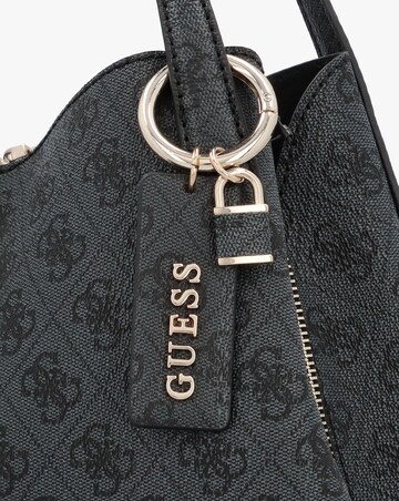 Guess Sora Girlfriend Coal Logo Carryall Shoulder Bag