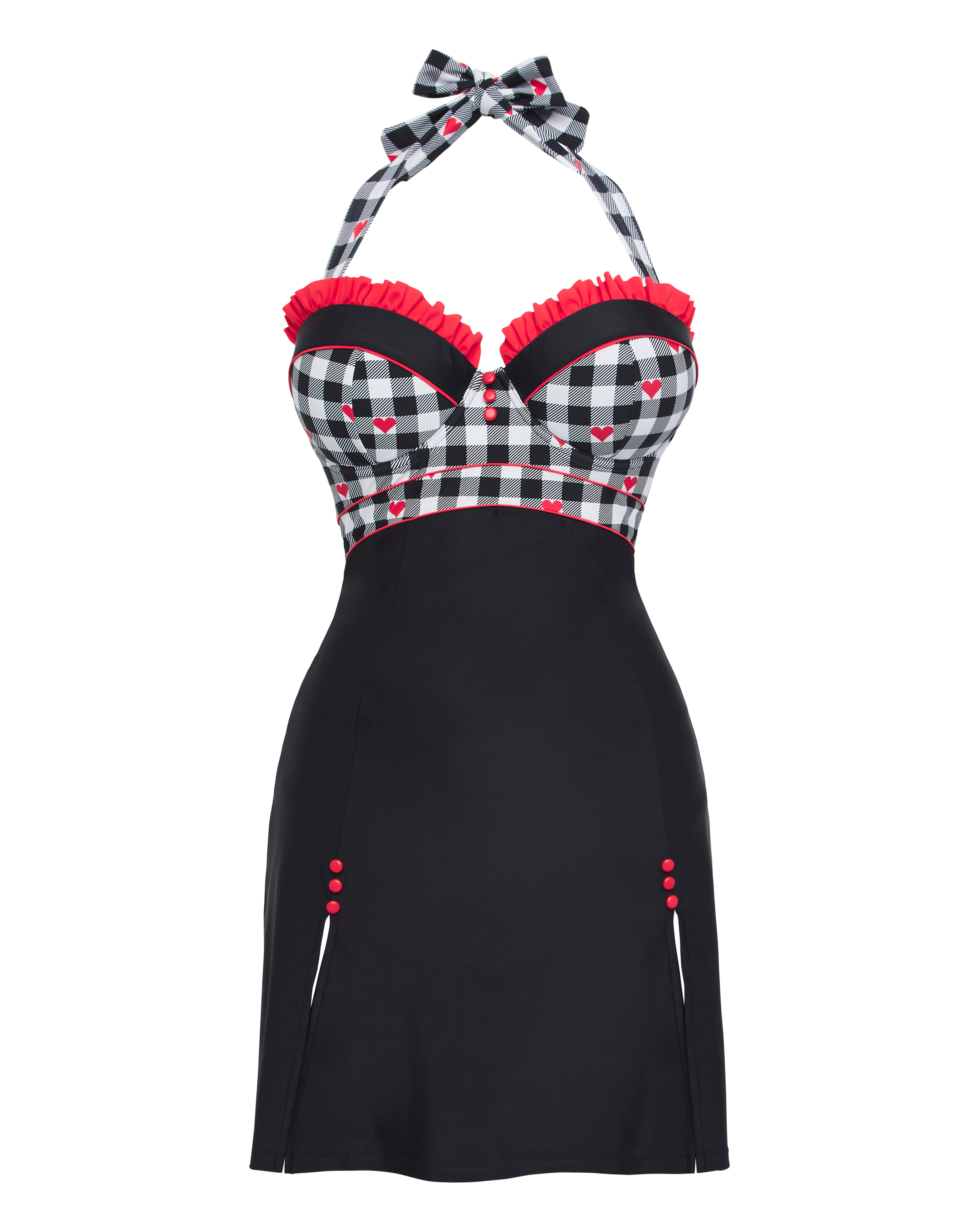 Joe Browns Gingham Wired Swimdress