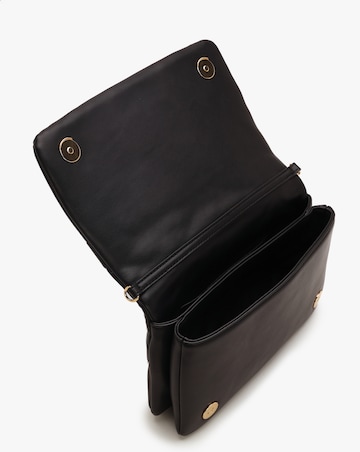 Love Moschino Heart Logo Quilted Black Cross Body Bag