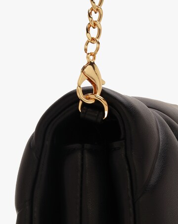 Love Moschino Heart Logo Quilted Black Cross Body Bag